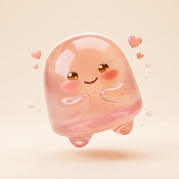 말랑 순둥이 말랑모지 캐릭터