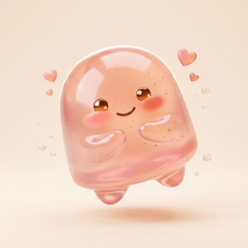 말랑 순둥이 말랑모지 캐릭터